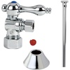 image:imageKingston Brass CC53302TKF20 Traditional Plumbing Toilet Trim Kit 58 x 38 OD Comp Polished BrassPolished Chrome