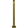 image:imageKingston Brass K213C3 Claremont 12 Rain Drop Ceiling Mount Shower Arm with Square Flange Antique BrassAntique Brass