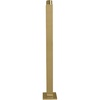 image:imageKingston Brass K213C3 Claremont 12 Rain Drop Ceiling Mount Shower Arm with Square Flange Antique BrassBrushed Brass