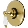 image:imageKingston Brass KB3007PL Vintage Volume Control with Lever Handle Brushed BrassBrushed Brass