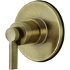 image:imageKingston Brass KS3033NDL NuvoFusion 3Way Diverter Valve with Trim Kit Antique Brass