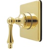 image:imageKingston Brass KS4042AL Restoration SingleHandle SixWay Diverter Valve with Trim Kit Polished BrassPolished Brass