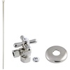 image:imageKingston Brass KTK106P Trimscape Toilet Supply Kit 12 IPS x 38 OD Comp Polished NickelPolished Nickel
