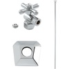 image:imageKingston Brass KTK130P2 Trapeze Plumbing Toilet Trim Kit with Flange Polished BrassPolished Chrome