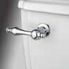 image:imageKingston Brass KTNL2 Naples Front Mount Toilet Tank Lever LeftRight Installation in Polished BrassPolished Chrome