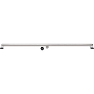 image:imageKingston Brass BSF7227 Watercourse 72 Stainless Steel Linear Shower Drain with Reversible Tile Insert and Flat Grate Brushed BrassBrushed Nickel