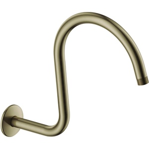 image:imageKingston Brass K114C3 14Inch Shower Arm with Round Flange in Antique Brass