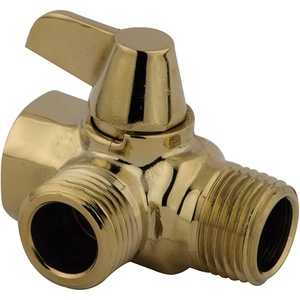 image:imageKingston Brass K160A2 Designer Trimscape Showerscape Wall Mount Shower Arm Diverter Polished BrassPolished Brass