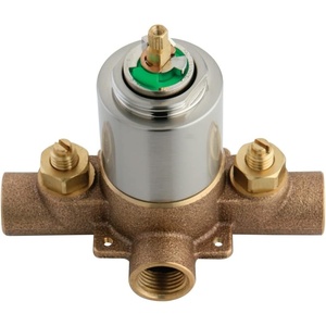 image:imageKingston Brass KB3638V Pressure Balanced Tub and Shower Valve Brushed Nickel