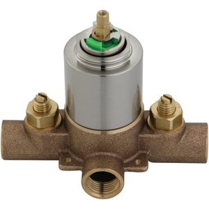 image:imageKingston Brass KB658V Pressure Balanced RoughIn Tub and Shower Valve with Stops Brushed Nickel