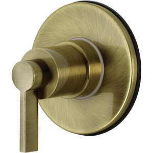 image:imageKingston Brass KS3033NDL NuvoFusion 3Way Diverter Valve with Trim Kit Antique Brass