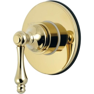 image:imageKingston Brass KS3036AL 3Way Diverter Valve with Trim Kit Polished NickelPolished Brass