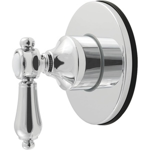 image:imageKingston Brass KS4036BAL Heirloom SingleHandle SixWay Diverter Valve with Round Trim Kit Polished NickelPolished Chrome