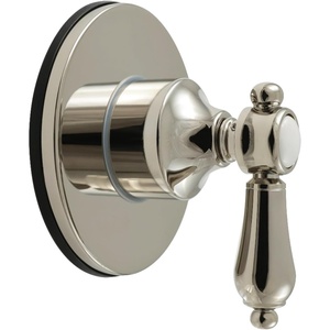 image:imageKingston Brass KS4036BAL Heirloom SingleHandle SixWay Diverter Valve with Round Trim Kit Polished NickelPolished Nickel