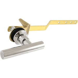 image:imageKingston Brass KTCML7 Manhattan Front Mount Toilet Tank Lever LeftRight Installation in Brushed BrassPolished Nickel