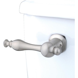 image:imageKingston Brass KTNL2 Naples Front Mount Toilet Tank Lever LeftRight Installation in Polished BrassBrushed Nickel