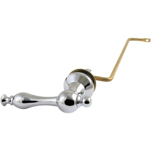 image:imageKingston Brass KTNLS7 Naples Side Mount Toilet Tank Lever Brushed BrassPolished Chrome