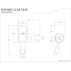 image:imageKingston Brass K1014A6 Complement Hand Shower Slide Bar Bracket Polished NickelAntique Brass