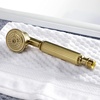 image:imageKingston Brass K107A3 Vintage Single Function Round Hand Shower in Antique BrassBrushed Brass