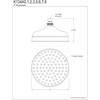 image:imageKingston Brass K124A7 Victorian Shower Head Brushed Brass 8 x 8 x 3Brushed Brass