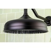 image:imageKingston Brass K125A2 Victorian Raindrop Shower Head 10Inch Polished BrassOil Rubbed Bronze