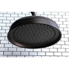 image:imageKingston Brass K125A2 Victorian Raindrop Shower Head 10Inch Polished BrassOil Rubbed Bronze