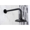 image:imageKingston Brass K135A7CK Victorian Shower Head Brushed Brass 12 x 519 x 619Matte Black