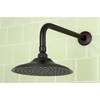 image:imageKingston Brass K135A7CK Victorian Shower Head Brushed Brass 12 x 519 x 619Oil Rubbed Bronze
