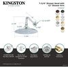 image:imageKingston Brass K136A3CK Shower Scape 734Inch Round Raindrop Brass Shower Head with 12Inch Shower Arm in Antique BrassAntique Brass