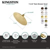 image:imageKingston Brass K136A5 Shower Scape 734Inch Round Raindrop Brass Shower Head in Oil Rubbed BronzeMatte Black