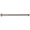 image:imageKingston Brass K151K2 6Inch Shower Arm with Round Flange in Polished BrassBrushed Nickel
