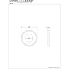 image:imageKingston Brass K173T7F Round Shower Arm Flange for K173T7 in Brushed Brass