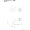 image:imageKingston Brass K176A7 Heritage Hand Shower Wall Mount Bracket Brushed BrassPolished Brass