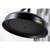 image:imageKingston Brass K225K27 Trimscape Shower Head Brushed Brass 2119 x 10 x 419Matte Black