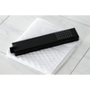 image:imageKingston Brass KX4131A1 Metropolitan Single Function Rectangular Hand Shower in Polished ChromeMatte Black
