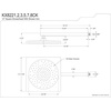 image:imageKingston Brass KX8225CK Claremont Shower Head Oil Rubbed Bronze 175 x 1144 x 35Oil Rubbed Bronze