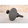 image:imageKingston Brass P10PBCK Victorian 41316Inch Round Raindrop Brass Shower Head with 12Inch Shower Arm Combo in Polished BrassOil Rubbed Bronze