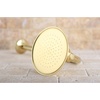 image:imageKingston Brass P10PBCK Victorian 41316Inch Round Raindrop Brass Shower Head with 12Inch Shower Arm Combo in Polished BrassPolished Brass