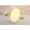 image:imageKingston Brass P10PBCK Victorian 41316Inch Round Raindrop Brass Shower Head with 12Inch Shower Arm Combo in Polished BrassPolished Brass