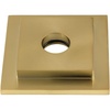 image:imageKingston Brass FLSQUARE0 Heavy Duty Square Solid Cast Brass Shower Arm Flange in Matte BlackBrushed Brass