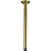 image:imageKingston Brass K211C6 12Inch Rain Drop Ceiling Mount Shower Arm with Round Flange in Polished NickelAntique Brass