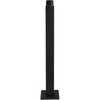 image:imageKingston Brass K212C8 Claremont 10 Rain Drop Ceiling Mount Shower Arm with Square Flange Brushed NickelMatte Black