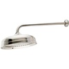 image:imageKingston Brass K225K12 Designer Trimscape Victorian 10inch Showerhead with 17inch Rain Drop Shower Arm Polished BrassBrushed Nickel