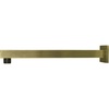 image:imageKingston Brass K4126 Claremont 12 Shower Arm with Square Flange Polished NickelAntique Brass