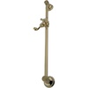 image:imageKingston Brass KSX3521SG Designer Trimscape Showerscape Shower Slide Bar Polished Chrome24 x 425 x 625Polished Brass