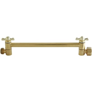 image:imageKINGSTON BRASS K153A5 Plumbing Parts 10Inch HiLo Adjustable Shower Arm Oil Rubbed BronzePolished Brass