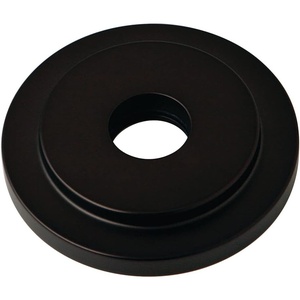 image:imageKingston Brass FLEURO1 Nuvofusion Heavy Duty Round Solid Cast Brass Shower Flange Polished ChromeOil Rubbed Bronze