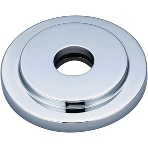 image:imageKingston Brass FLEURO1 Nuvofusion Heavy Duty Round Solid Cast Brass Shower Flange Polished ChromePolished Chrome