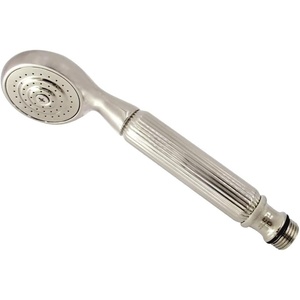 image:imageKingston Brass K104A3 Metropolitan Single Function Round Hand Shower in Antique BrassPolished Nickel