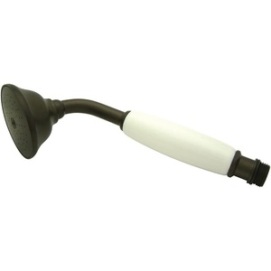 image:imageKingston Brass K105A2 Victorian Single Function Round Hand Shower in Polished BrassOil Rubbed Bronze